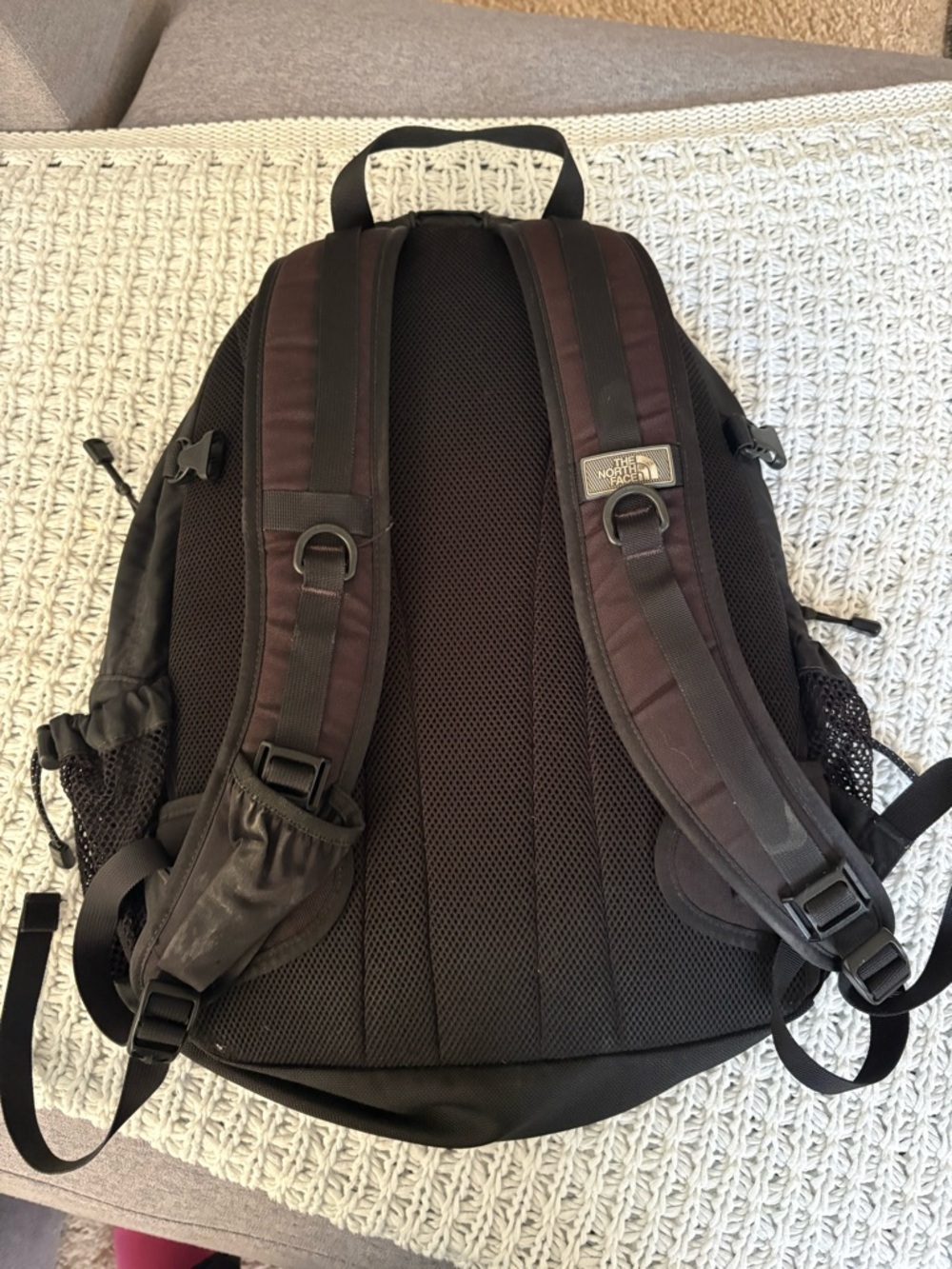 The North Face Black Borealis Backpack with Front Bungee - Picture 3 of 6